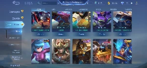 Conta Insana Com Top Br Alpha Legend - Mobile Legends