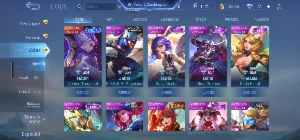 Conta Insana Com Top Br Alpha Legend - Mobile Legends