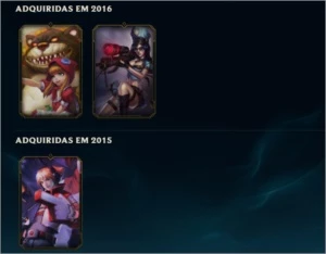 CONTA SMURF DIAMANTE 2 - League of Legends LOL