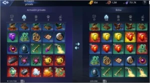 Conta mir4 lvl76 91,7k p 2 pet epico 1,2k de gold 750k ds