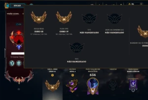 Ouro 3 com TODOS os Champs e 271 ( JG / TOP / MID ) - League of Legends LOL