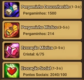 Acc Early-Mid +200 misticos e bons NAT5 - Summoners War