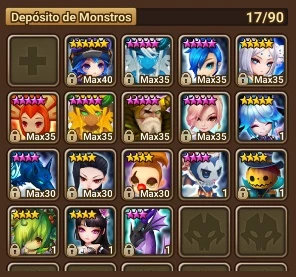 Acc Early-Mid +200 misticos e bons NAT5 - Summoners War