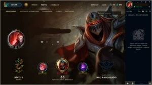 Conta League of Legends LOL