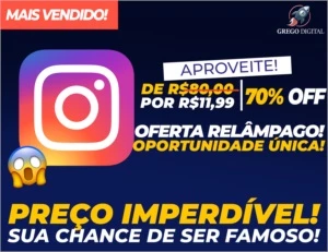 [Promoção] 5K Seguidores Instagram R$ 39,90 | Envio Rápido - Redes Sociais