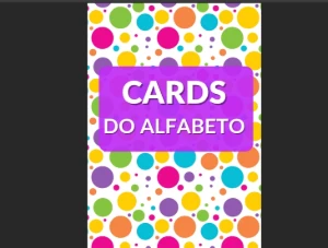 Cards do alfabeto em PDF - eBooks