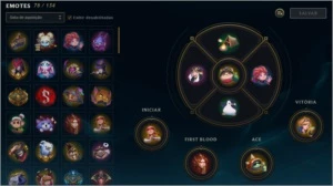 CONTA COM SKIN PRESTIGIO AATROX E HEXTEC ALISTAR - League of Legends LOL
