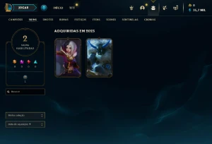 Conta Lol Platina 1 - League of Legends