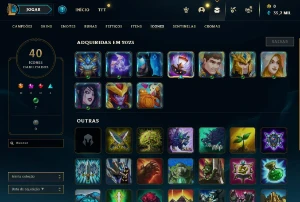 Conta Lol Platina 1 - League of Legends