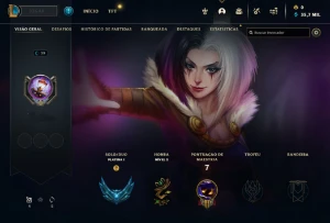 Conta Lol Platina 1 - League of Legends