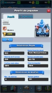 Conta clash royale 25$