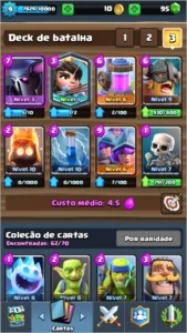 Conta clash royale 25$