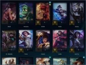 CONTA LOL GOLD 1 MMR BOM - League of Legends