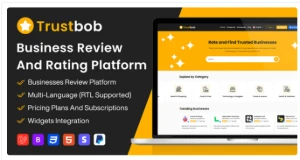 Trustbob – Business Review And Rating Platform (SAAS) - Outros