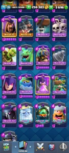 Herói Cavaleiro + 7 Evoluções [3600 Gemas] [Troféus: 7500] - Clash Royale