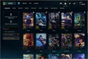 Conta prata 2 com 21 champs e 1 skin - League of Legends LOL