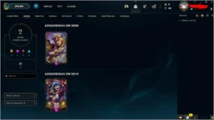 Conta Gold1 Smurf com 64% de winrate - League of Legends LOL