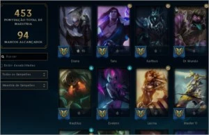 Conta League Of Legends LOL