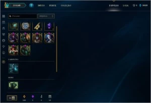 Conta League of Legends - Platina V Flex - Ouro IV Solo LOL