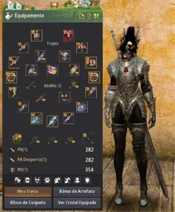 Conta Black Desert SA 636 GS