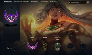 Conta Mestre 60% win rate, 7 vitorias pro GM - League of Legends: Wild Rift LOL WR