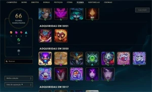 Conta Mestre 60% win rate, 7 vitorias pro GM - League of Legends: Wild Rift LOL WR