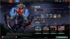 Conta Steam Dota 2 vários sets exclusivos