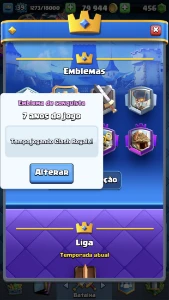 Conta clash Royale Com trofeus de 7 anos - SUPER BARATA!!