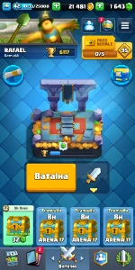 Conta Clash Royale