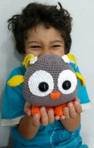Amigurumi Coruja - Artesanato e Personalizados