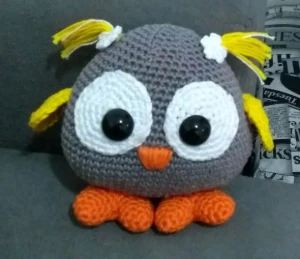 Amigurumi Coruja - Artesanato e Personalizados