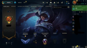 conta d3 upada na mão - League of Legends LOL