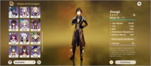 Conta Muito Topzinha - Genshin Impact