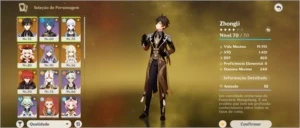 Conta Muito Topzinha - Genshin Impact