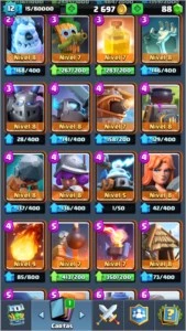 CONTA DE CLASH ROYALE LIGA 1 NV 12
