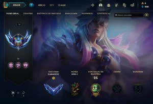 Conta Diamante 4 | 61% Win - Lol (League Of Legends) Elomoon