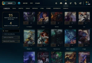 Conta Diamante 4 | 61% Win - Lol (League Of Legends) Elomoon