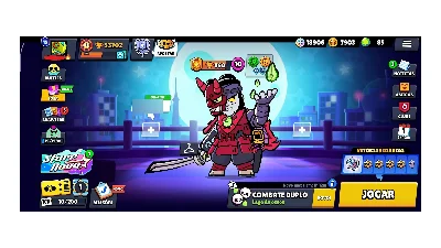 Contas Bralw stars FULL ACESSO Troféu + Skins