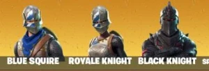 Fortinite passe Season 2 + cavaleiro negro + salve mundo ant - Fortnite