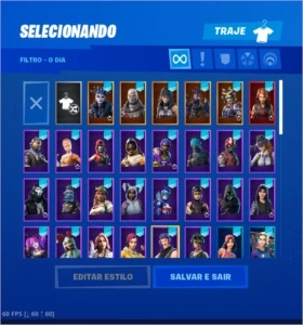 CONTA FORTNITE - SEASON 3 EM DIANTE + SALVE O MUNDO