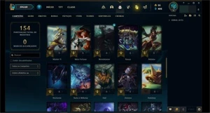 Conta LoL 2016 - Unranked - Skins vitoriosas e MMR Alto - League of Legends