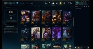 Conta LoL 2016 - Unranked - Skins vitoriosas e MMR Alto - League of Legends