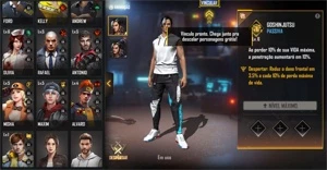 CONTA DE FREE FIRE COM 2 ANGELICAL -  467 CAMISAS - 3 EVOLUT