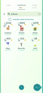 Conta Pokémon GO Nível 36 | 325 Pokémon | Shiny Landorus