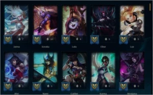 CONTA LEAGUE OF LEGENDS + VALORANT 547 SKINS NO LOL