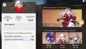 Honkai Star Rail nv34 - Seele, Bronya e Clara - Outros