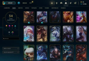 Conta upada a mão - League of Legends LOL
