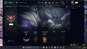 Conta lol top, falta 18 campeões 115 skins - League of Legends