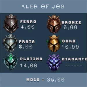 Elo Job/ MMR Boosting/ Barato / Baixa Espera - League of Legends LOL