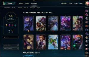 Conta League of Legends Gold III LOL